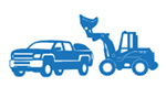 yard pick up icon